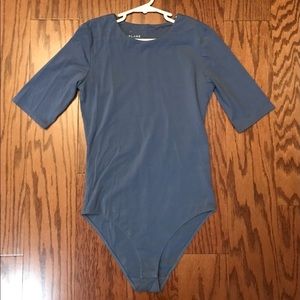 Everlane Short Sleeve Crew Neck Bodysuit